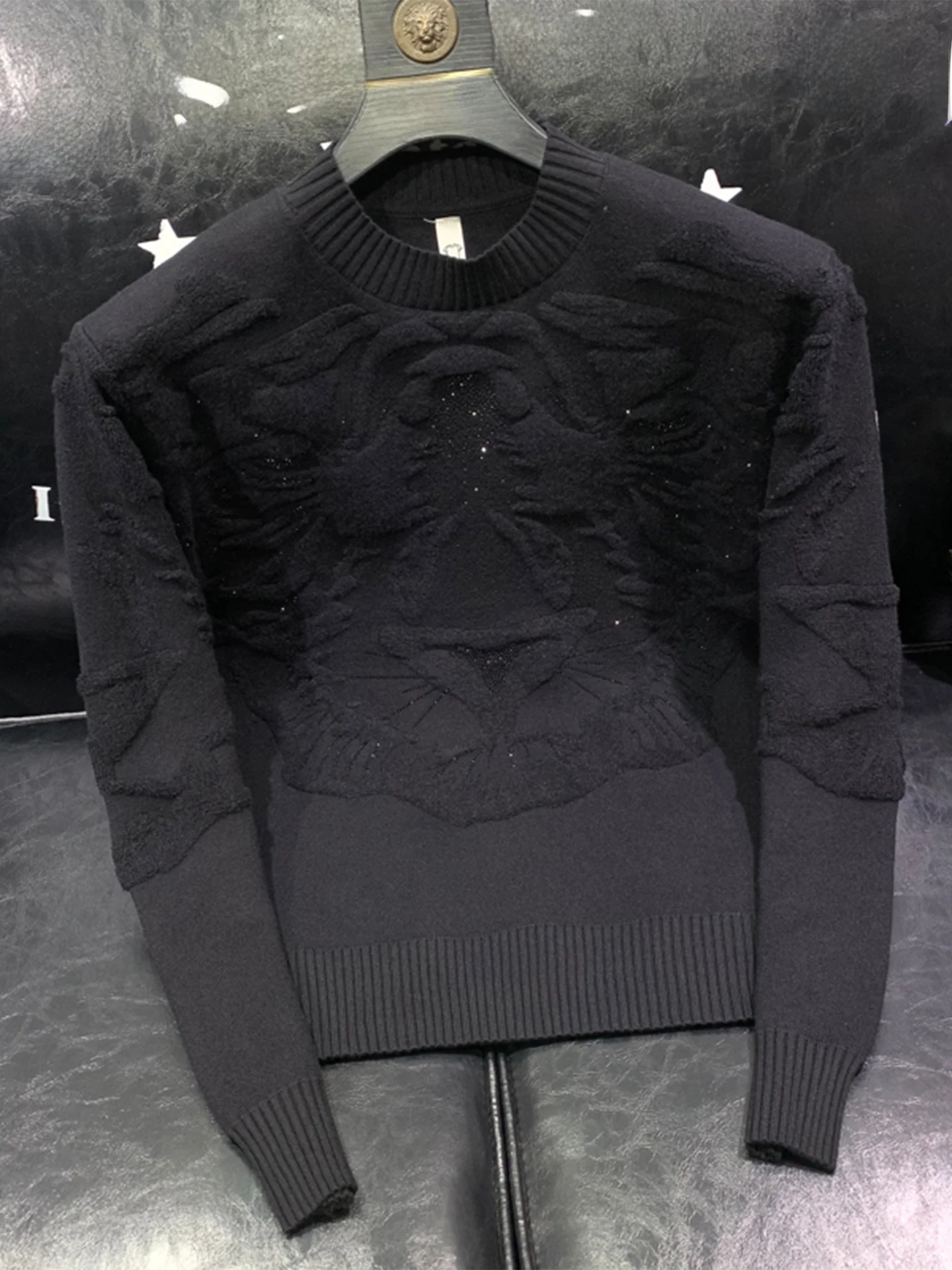 

Casual Men's Knitted Sweater f High Collar Autumn Winter New Sle Faionable Inner Wear ort Length Breathable Polyester