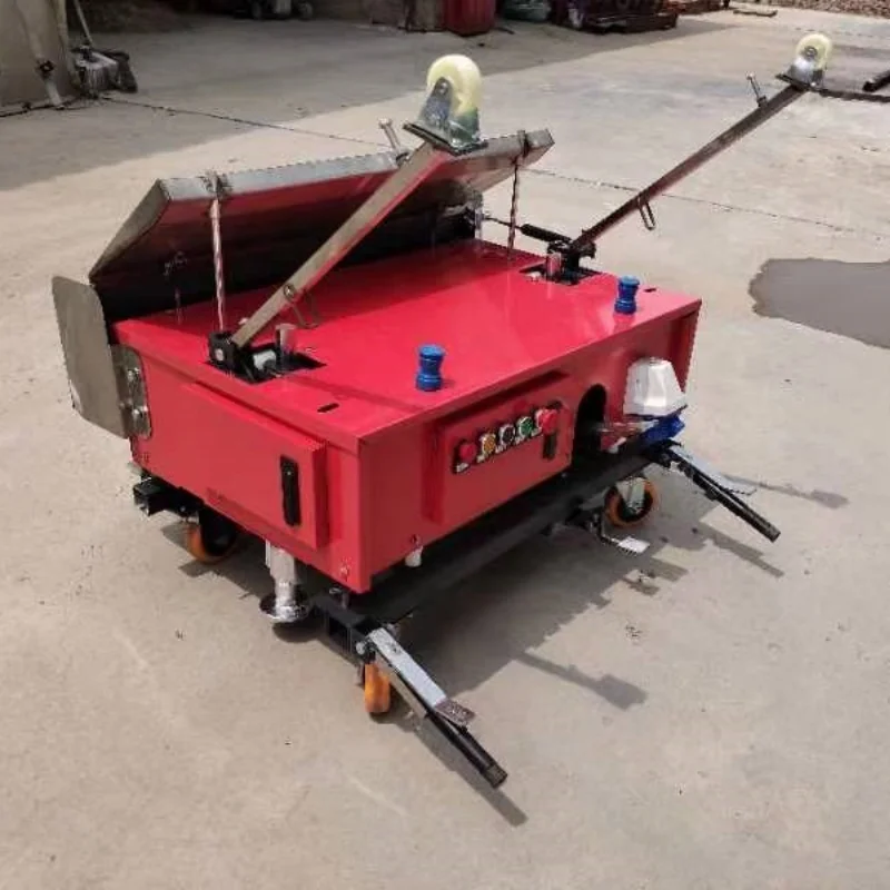 2025 New Model Small Electric Labor-Saving Wall Rendering Machine Asphalt Automatic Cement Mortar Plastering Machine for Sale