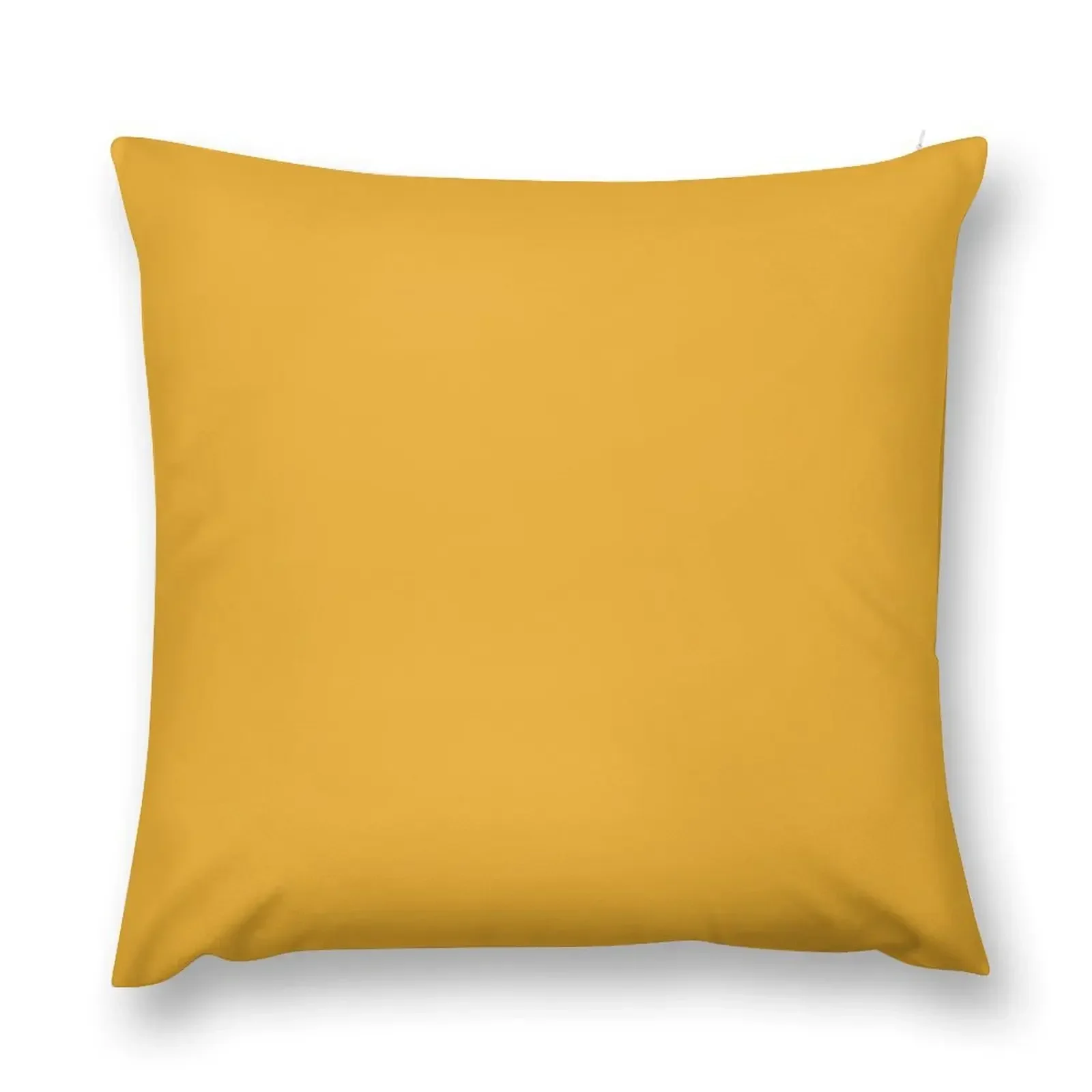 

Best Seller Dark Golden Yellow Mustard Solid Color Coordinates With Coloro Mellow Yellow 034-70-33 Throw Pillow