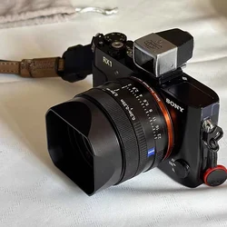 Bayonet Square Metal Lens Hood for Sony RX1 RX1R RX1RM2 Sony FE 55mm F1.8 /FE 35mm F2.8 / Sony E 16mm f/2.8 /E 50mm f/1.8