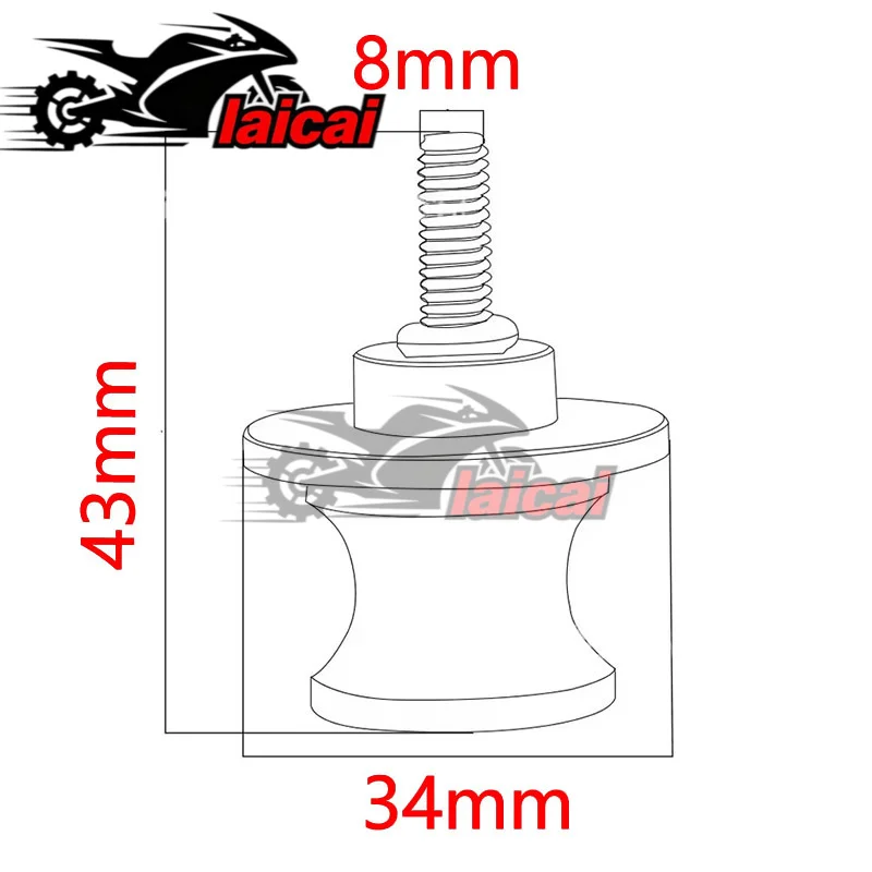 2025 For RS660 RSV4 FACTOR RSV4-RR RSV4-R RSV4-RF Swingarm Spools Sliders Motorcycle CNC Rear Swing Arm Stand Screws RS660 RSV4