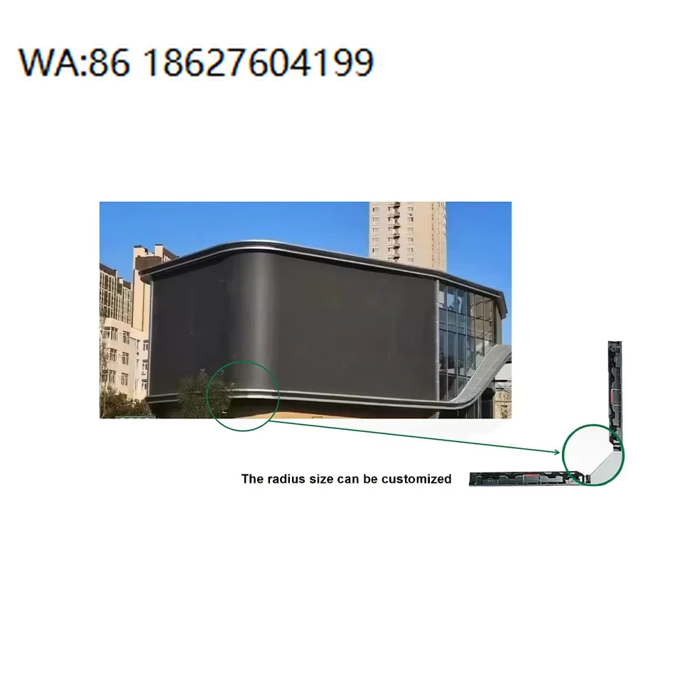 Advertising Display Full Color LED Outdoor Waterproof LED Video Wall Naked Eye Visual Signage 3D LED Display Screen for Shopping
