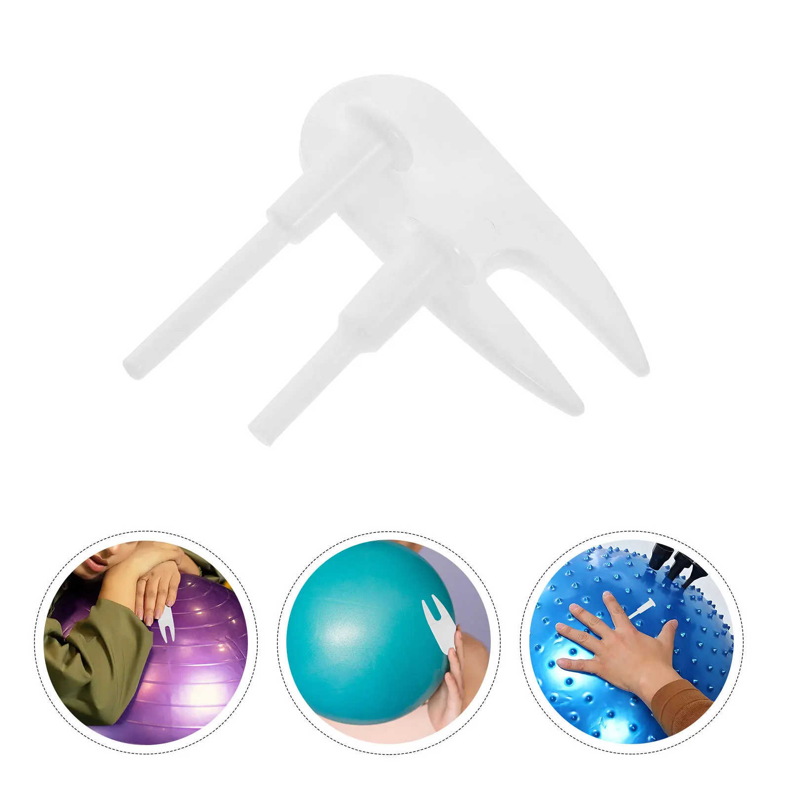 

12pcs Yoga Ball Air Stopper Kit For Fitness Exercise Pilates Stability Balls Inflatable Ball Plug Replacement Parts Accessory