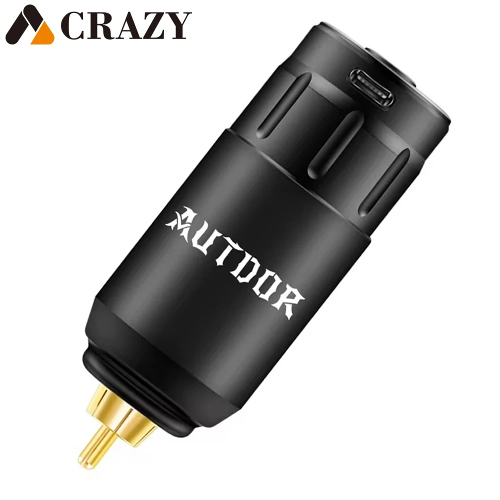 Wireless Tattoo Power Supply RCA Connect Rechargeable Battery for Rotary Tattoo Cartridge Machine Pen Supply