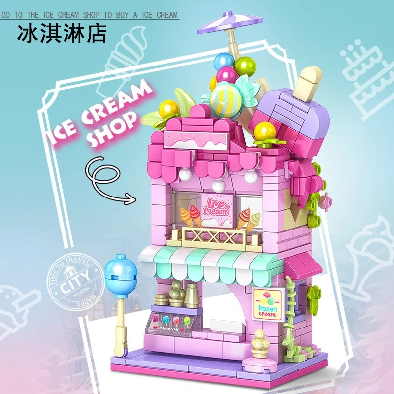 

Серия конструкторов «Городской пейзаж», модель города, детская сборная игрушка, большая подарочная коробка