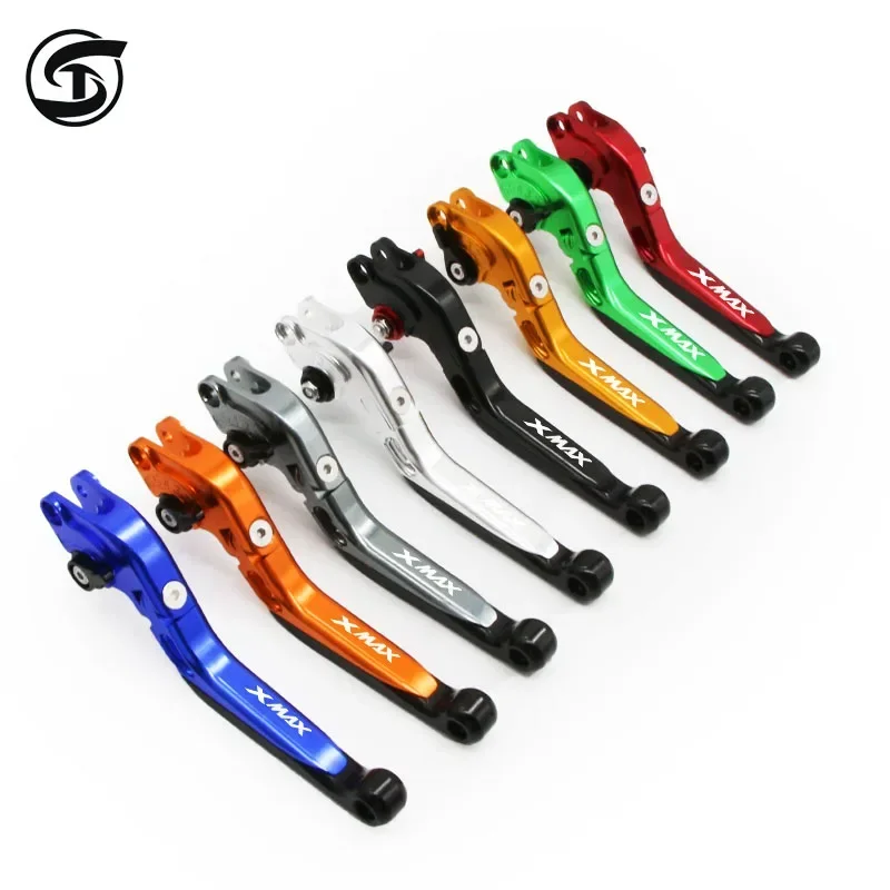 

For Yamaha XMAX 400/300/250/125 XMAX300 2015-2024 Accessories Adjustable Folding Brake Lever Clutch Lever Handle Guard Levers