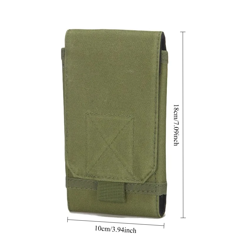 1pc Outdoor Sports Phone Pouch Waist Pack Camping Hiking Hunting Accessories Tool Bag Mobile Phone Holder Tactical Waist - view 4