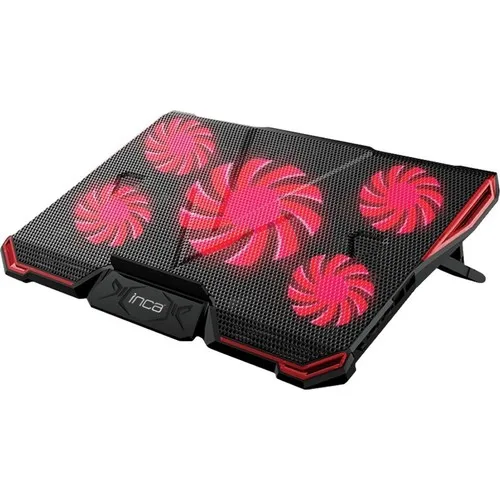 Inca INC-611 GMS Arrax Gaming 5x Fan 6 Stage 2xUSB Notebook Cooler