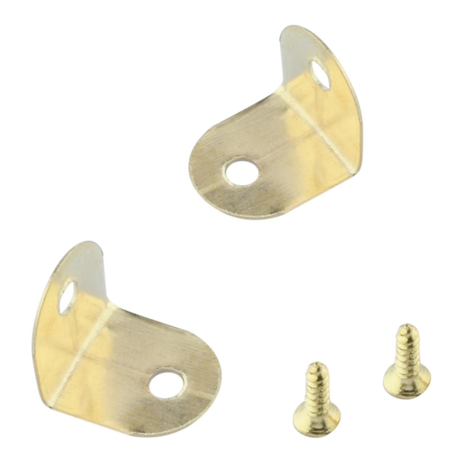 금속 코너 브레이스 브래킷, 책 스크랩북 사진 앨범 메뉴용 나사 포함, 쥬얼리 나무 상자 코너 프로텍터 장식, 12mm, 60 개