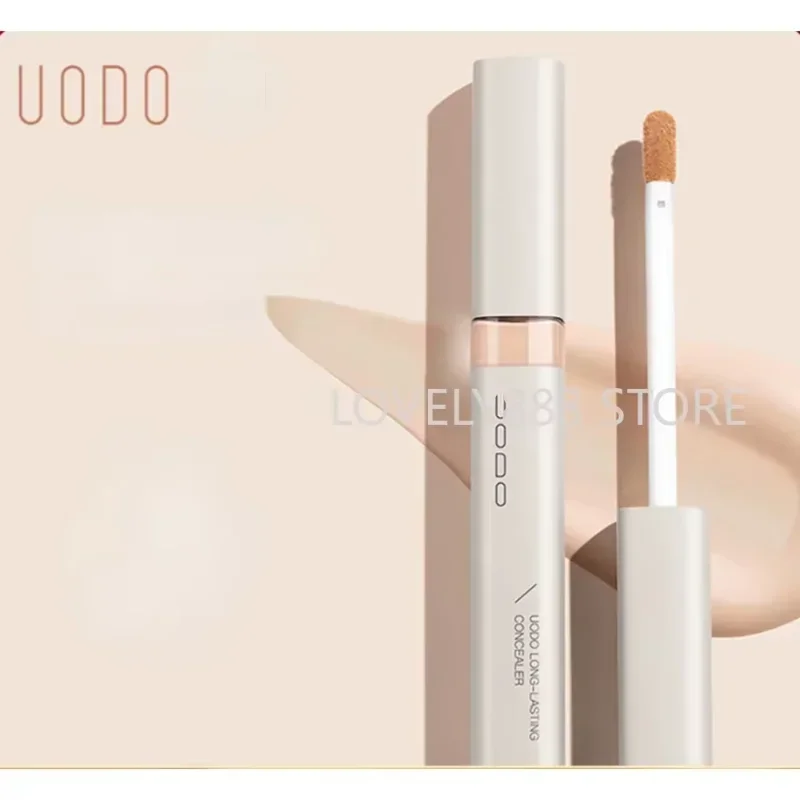 UODO Concealer Cover Face Acne Marks Spots Remove Eye Dark Circles Waterproof Sweatproof Brighten Long-lasting Makeup Cosmetics