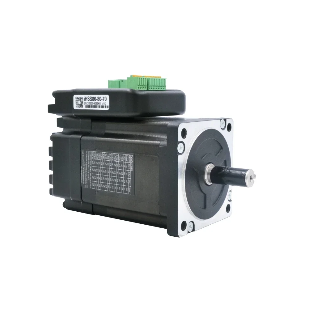 JMC Original NEMA 34 Integrated Closed Loop Stepper Motor 80V 7.5Nm 2-Phase 86mm Hybrid Stepper Servo Motor IHSS86-80-70