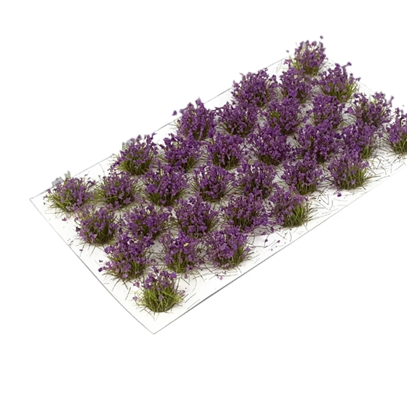 Kit di costruzione di modelli fai-da-te Erba artificiale Fiore Petalo Giardino Prato Mini Accessori per decorazioni paesaggistiche Giocattolo da gioco con sabbiera