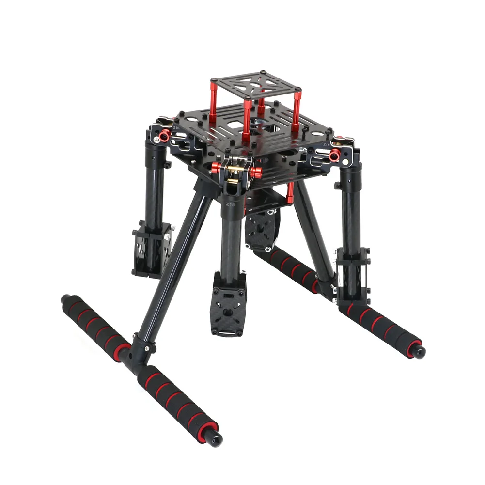 Telaio LX350 PRO LX350 PRO Ombrello pieghevole in fibra di carbonio a quattro assi Telaio carrello di atterraggio multirotore Rac