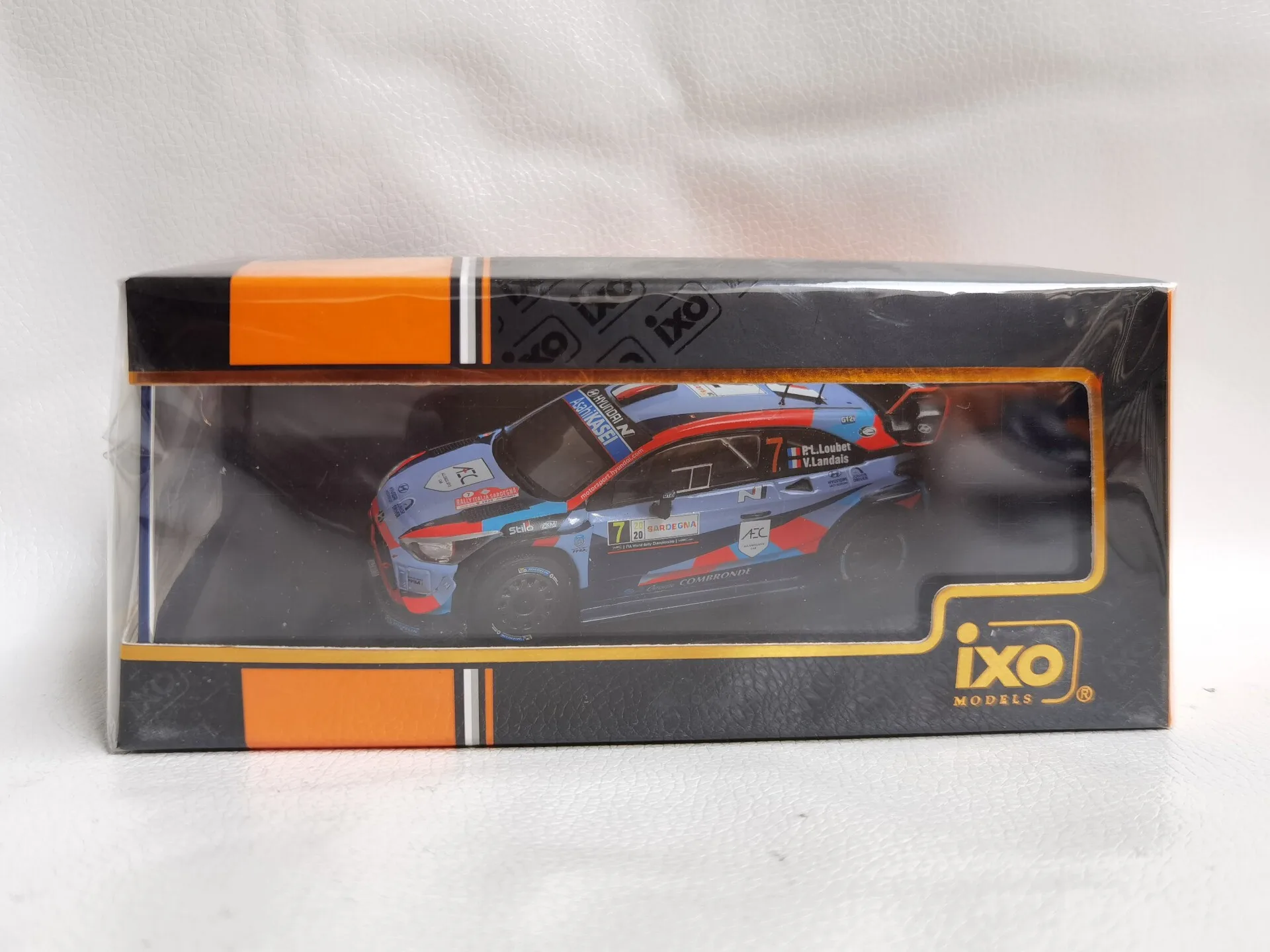 Дефекты поверхности покраски Diecast IXO, масштаб 1/43 # Модель автомобиля HYUNDAI I20 WRC 2020 2b из сплава, масштаб 1:7
