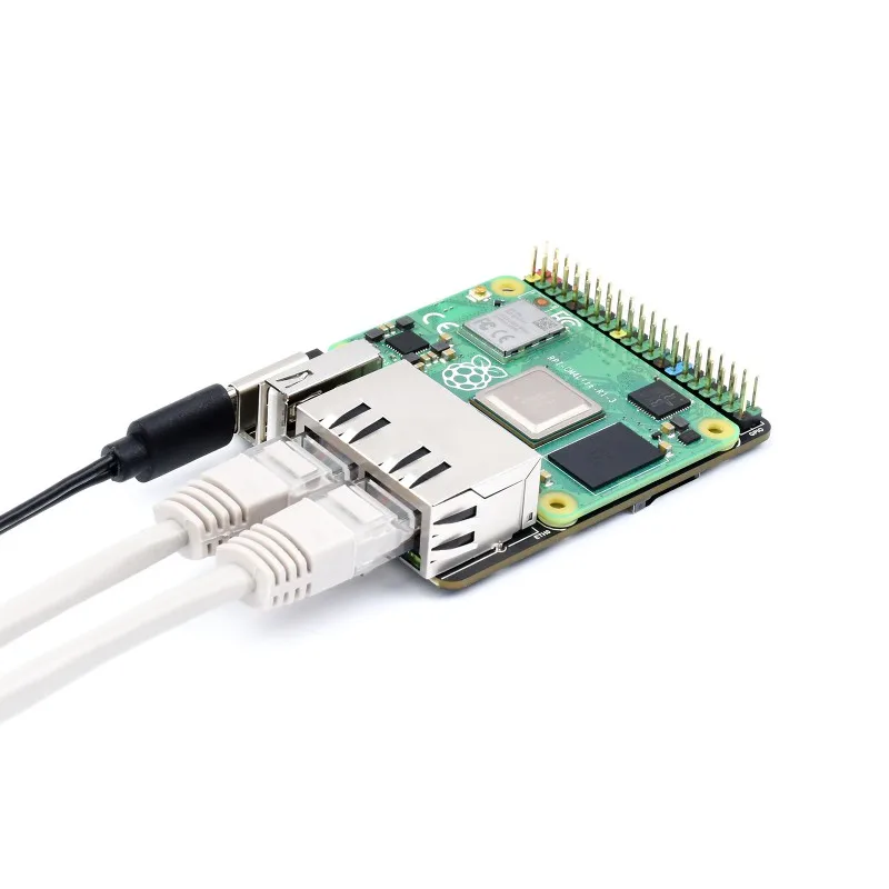 Mini Dual Gigabit Ethernet Base Board for Raspberry Pi Compute Module 4 CM4 IO