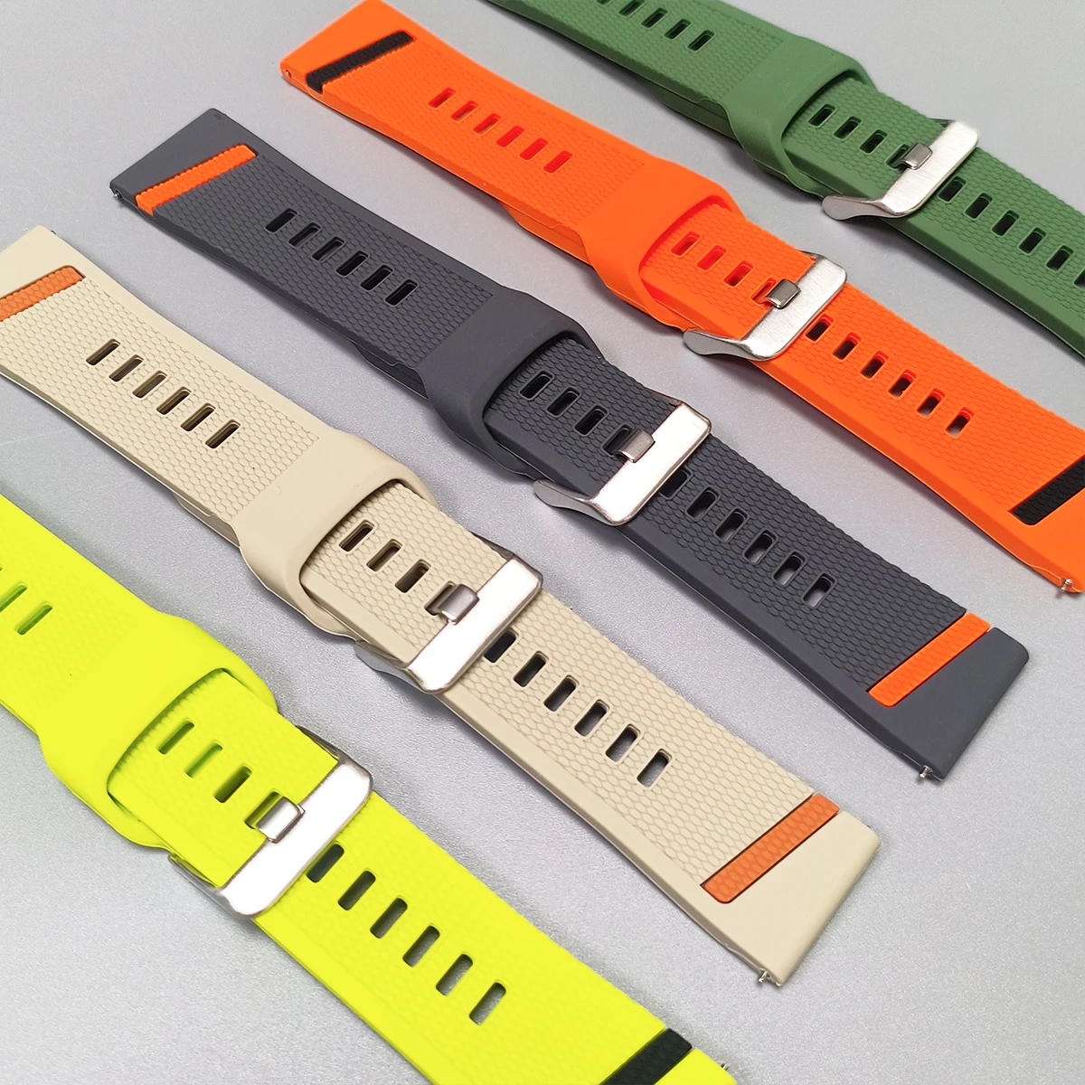 Silicone Watch Strap 22mm For Suunto Vertical 2/RACE 2 S/Run/Ocean Replacement Band For Suunto 5 9 Peak Pro Wristband Bracelets