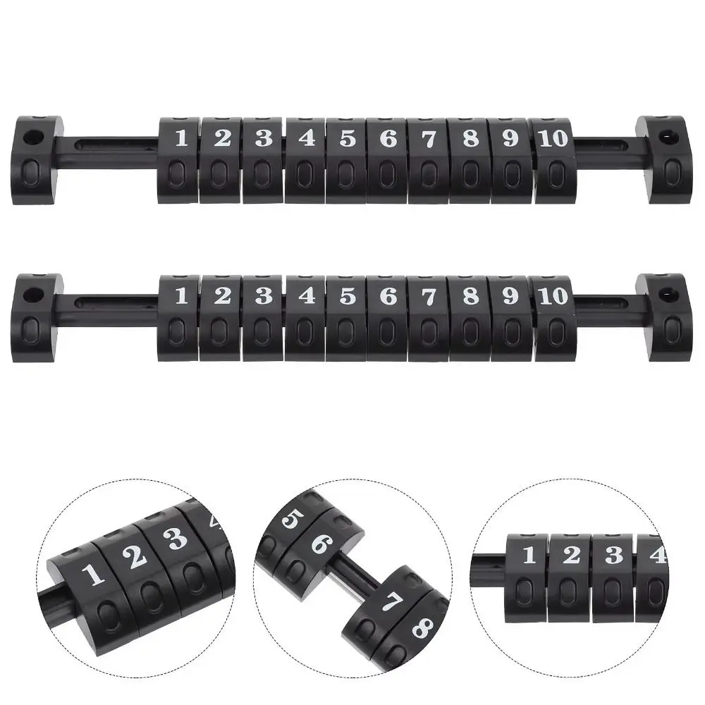 

2pcs Universal Foosball Counter Lightweight Scoring Right Scoring Units Table Soccer Durable ABS Scoreboard Score Keepers