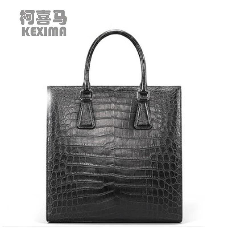 KEXIMA Cestbeau new men crocodile leather crossbody bag single-shoulder bag casual business men crocodile bag men handbag