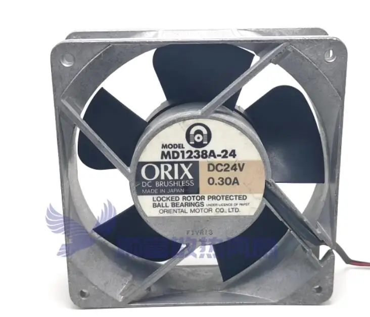 

ORIX MD1238A-24 DC 24V 0.30A 120x120x38mm 2-Wire Server Cooling Fan