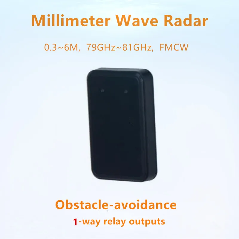 Engineering vehicle 6m millimeter wave radar, intelligent robot, mine truck anti-collision AGV, RGV obstacle avoidance radar