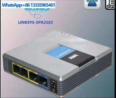 Cisco Cisco Original Cisco /SPA2102 enrutador de puerta de enlace de voz VOIP llamada de comercio exterior gratis