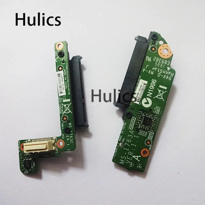 Hulics Used Or MSI GT70 HDD HARD DRIVE CONNECTOR BOARD MS-1763C MS-1763A 1763 Board