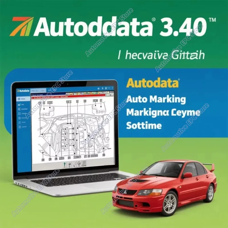 2026 Hot-Selling Auto Data 3.45 Multilingual Car Repair Software, Includes Installation Video and Vehicle Wiring Diagrams, Car U