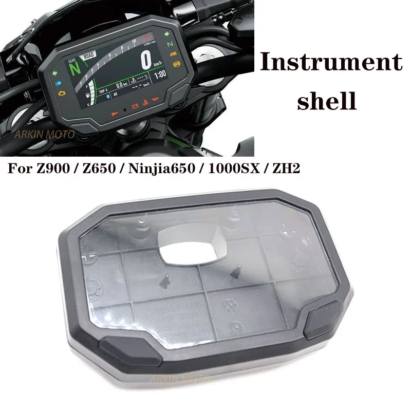 

For Kawasaki Z900 Z650 Ninja650 Z1000SX ZH2 ABS Plastic Instrument Case Cover Motorcycle LCD Speedometer Tachometer Shell 2020