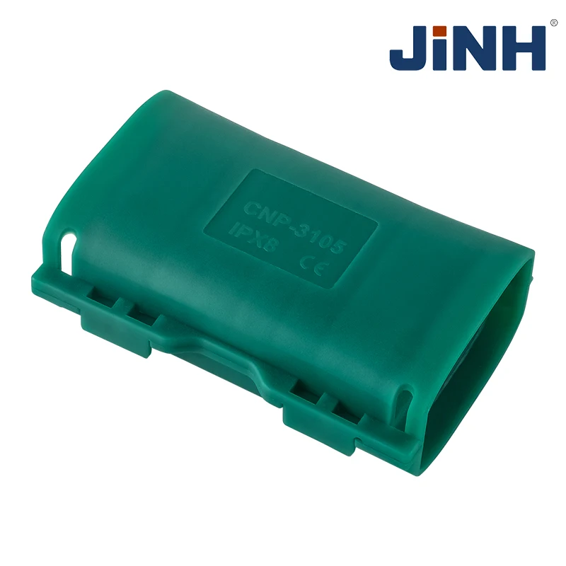 JINH CNP 310 Mini Gel Waterproof Connectors Box Outdoor Cord Safety Rainproof Cable Wire 2 3 5 Way External Electrical Junction