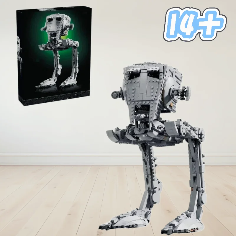 

In Stock Space Series Combat Walker Bricks 1513 Pieces 75417 Creative Splicing Model Indoor Decor Birthday Festival Gifts