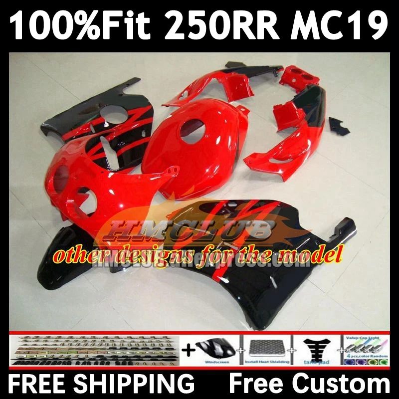 Injection Body For HONDA CBR 250RR 250R 250 blue yellow RR CC 88 89 96No.12 CBR250 RR MC19 MC 19 CBR250RR 1988 1989 OEM Fairing