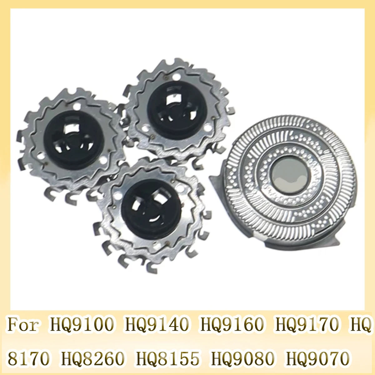 Compatible with Norelco HQ9100 HQ9140 HQ9160 HQ9170 HQ8170 HQ8260 HQ8155 HQ9080 HQ9070 PT927HQ9 Shaver Blades