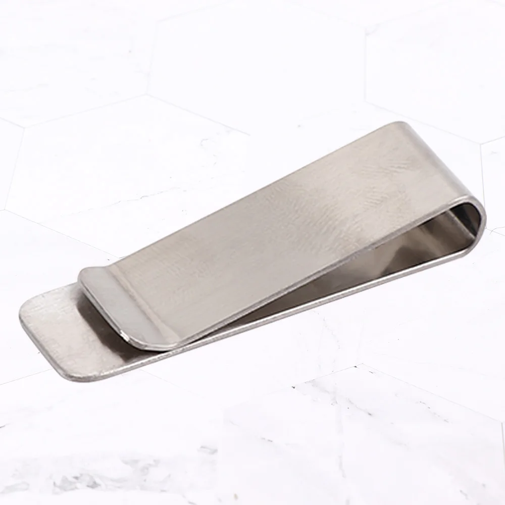 Chic Fashion Gold Color Money Metal Holder Banknote Holder 2 Colors Cash Clamp Money Clip Wallet Credit Card ID Clips