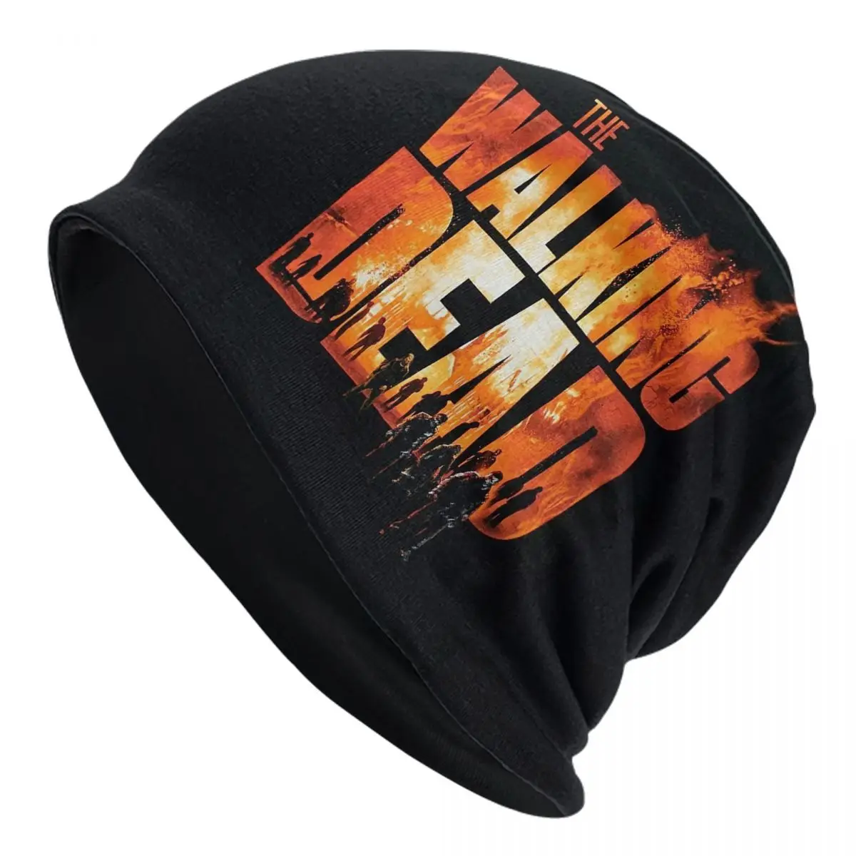 The Walking Dead Horror Movie Skullies Beanies Hats Violence Rick Grimes Casual Unisex Street Cap Warm Dual-use Bonnet Hat