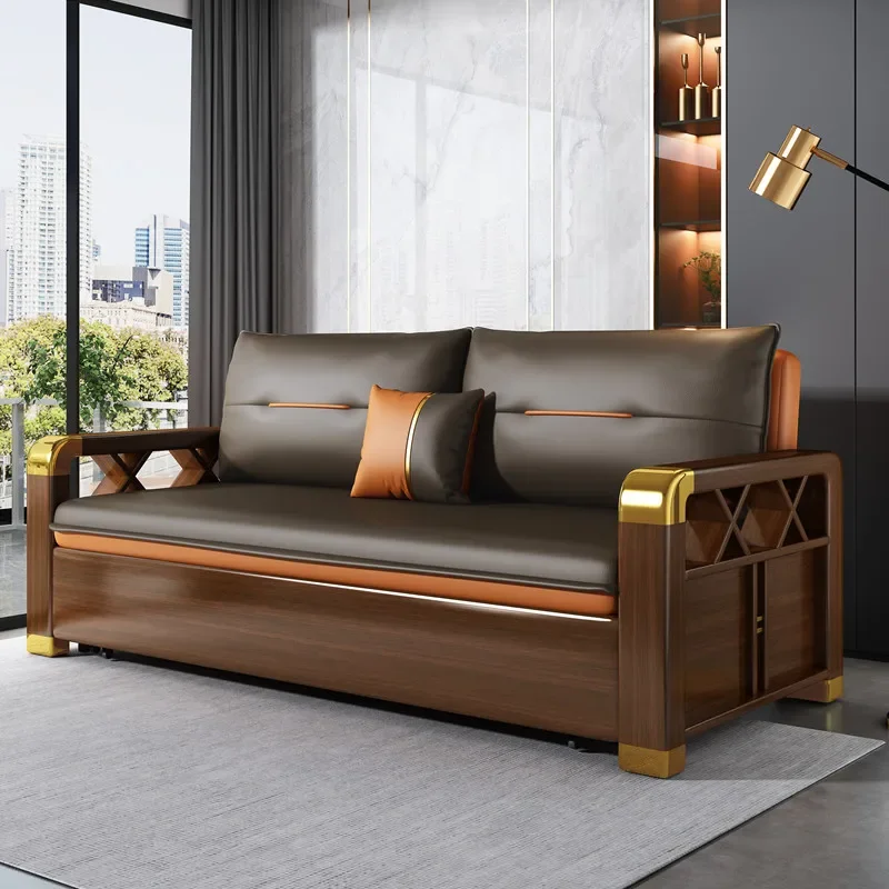 

Relaxing Modern Fancy Sofa Chairs Soft Nordic brown Designer Puffs Sofa Lounge Wood Divano Soggiorno Di Lusso Home Furniture