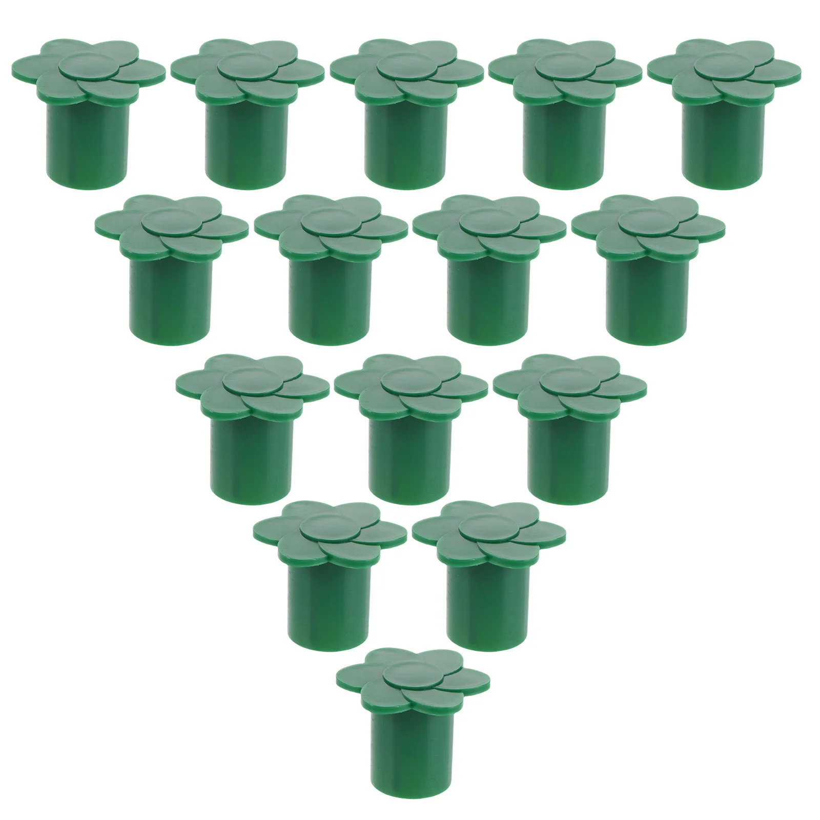 

12Pcs Bamboo Pole Protective Caps Plastic Cane Covers for Garden Fence Plant Stick Support Holder Outdoor Cane Toppers