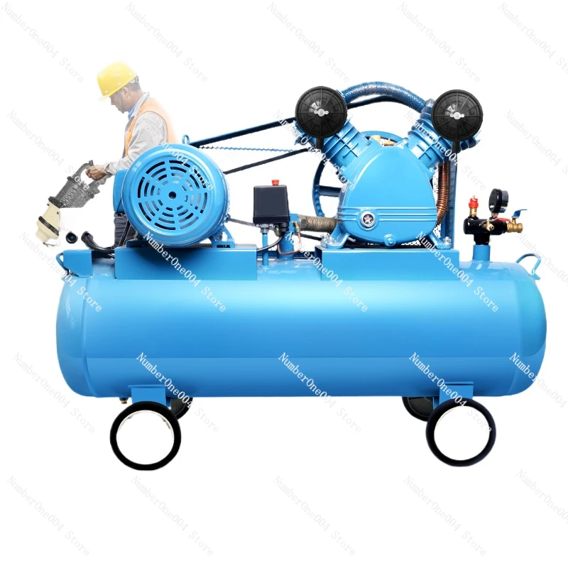 For Air Compressor Industrial Grade Large 380V High-Pressure Air Pump Spray PaintAir Pump Small 220V AirCompressor Auto Repair