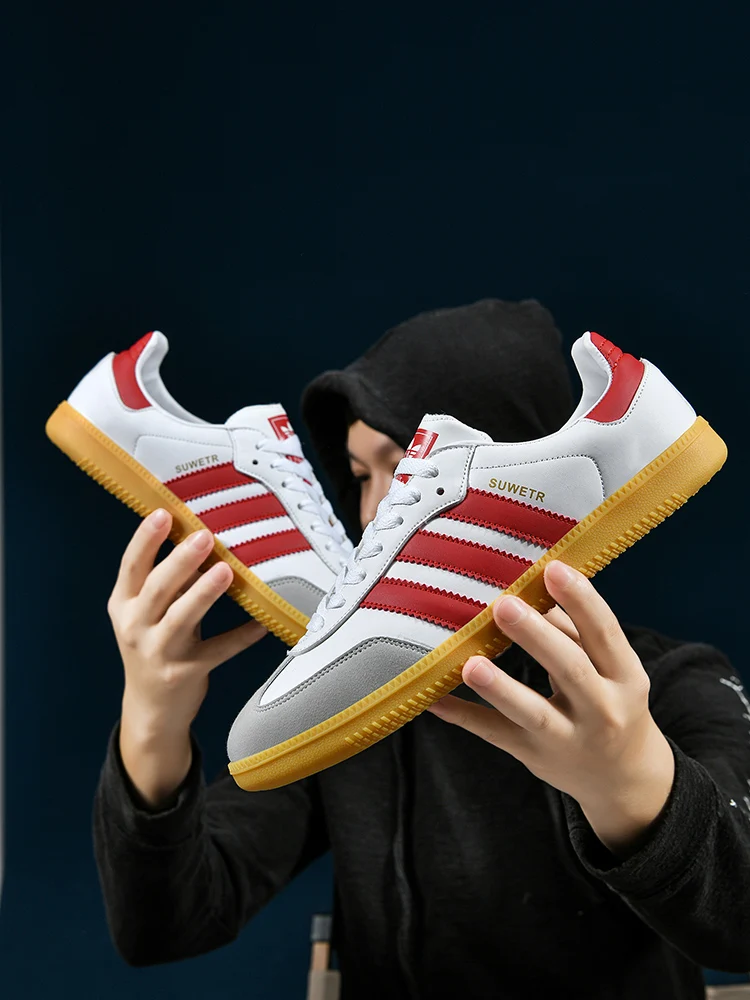

Classic Leather Men Casual Shoes Sneakers Breathable Trainers Women's Board shoes Free Shipping Couple Street Fashion Trends
