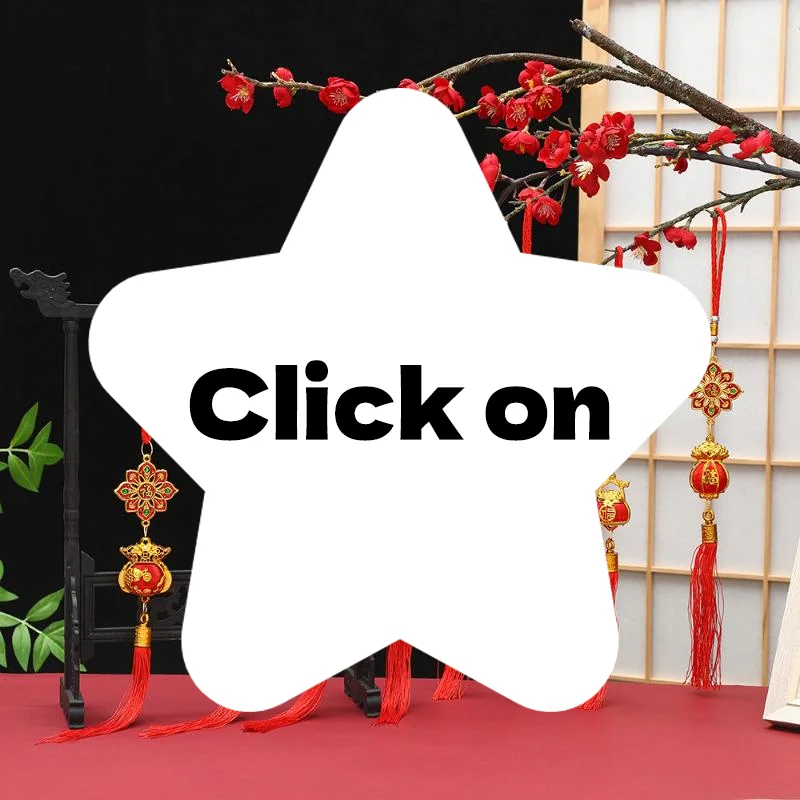 Chinese New Year Home Decorations 2027 Lucky Bonsai Party Hanging Pendants Chinese Style Festive Ornaments