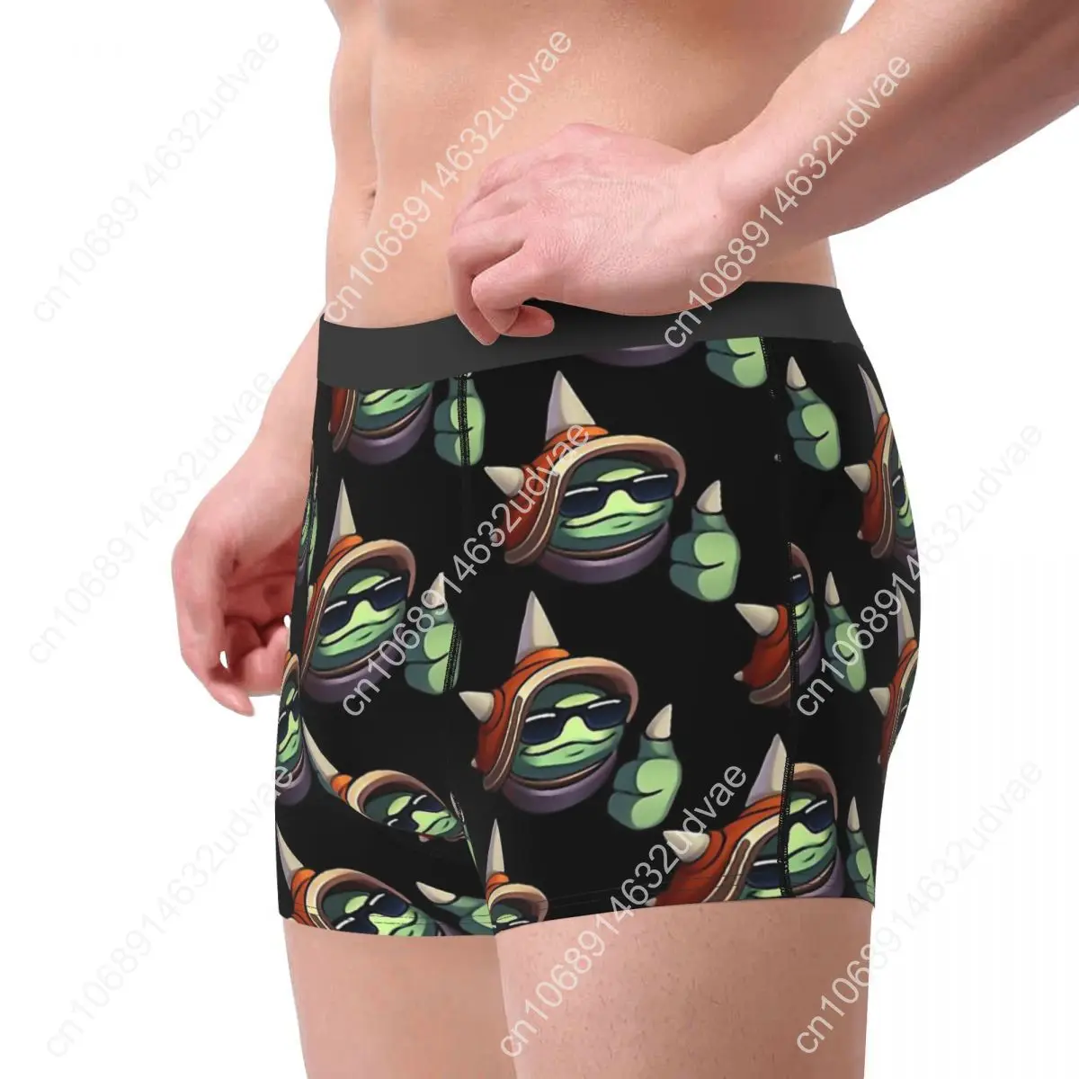 League Of Legends Game Rammus Ok Underpants Homme Panties Male Underwear Print Shorts Boxer Briefs