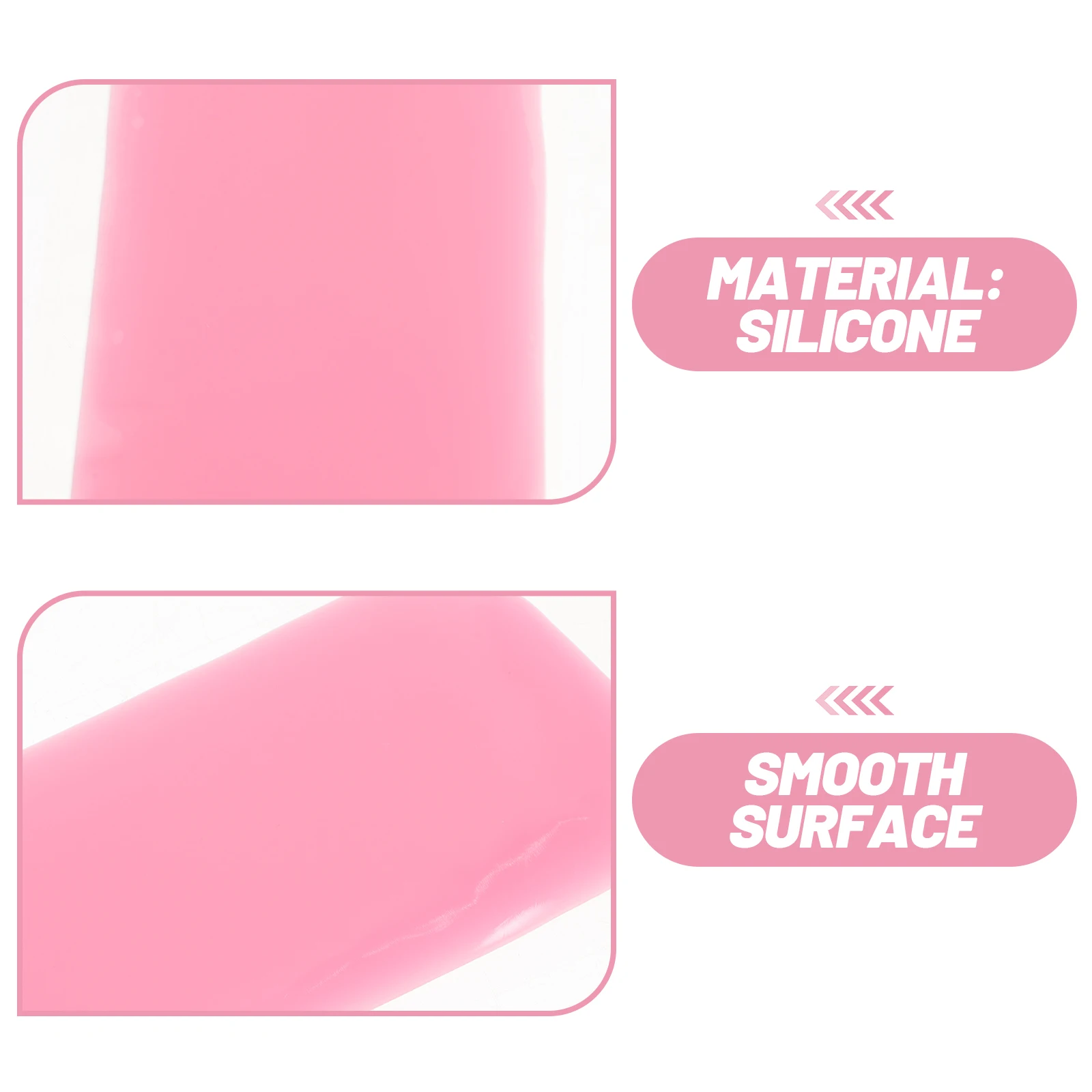 

4Pcs Lash Pads for Eyelash Extensions Silicone Fake Lash Holders Non-Deformable Practice Pads for Beginners and Artists