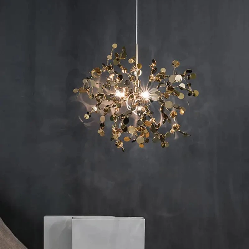 مصباح معلق Led على شكل فرع حديث ينطبق على غرفة النوم لغرفة المعيشة مصباح معلق لتزيين المنزل #1