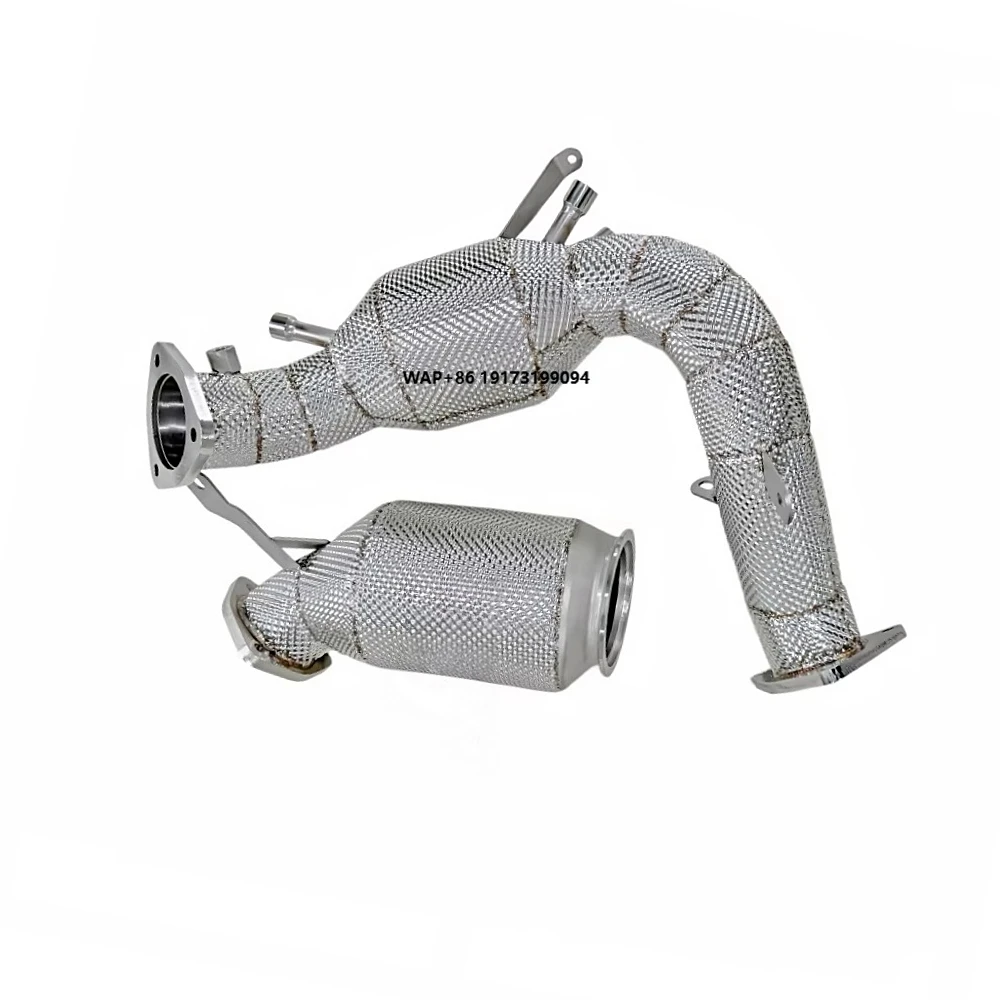

Stainless Steel Sport Catalytic Converter for A5 2.0T B9.5 2020-2024 High-flow with Insulated Downpipe No Engine Failure