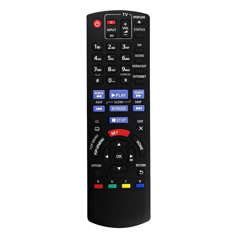 N2QAYB000953 Replace Remote Control for Panasonic Bluray Disc Player IR6 DMP-BDT360 DMP-BDT361 DMP-BDT460 DMP-BDT460PS