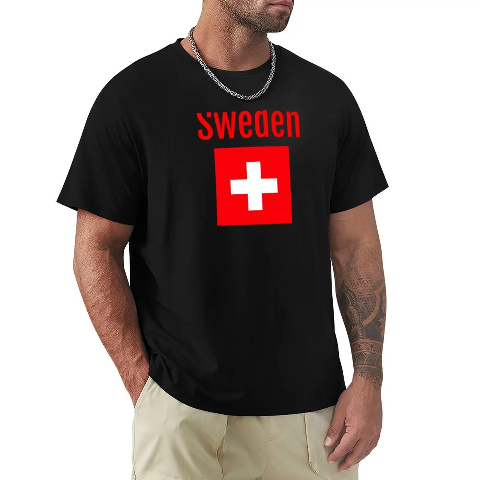 

Sweden T-Shirt blue archive funny gifts mens t shirts