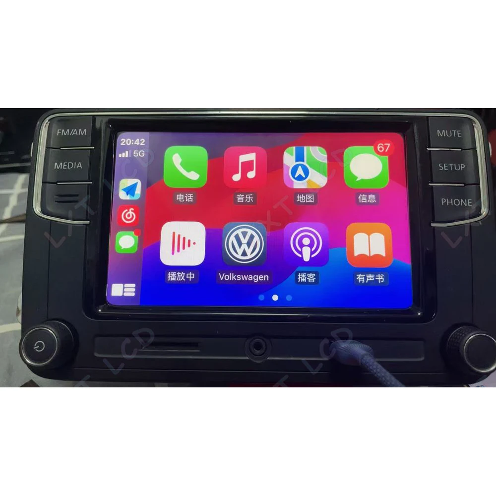 

6RD035187 A B RCD410 Android Auto Carplay RCD330 RCD360 PRO MIB Radio For VW Golf 5 6 Jetta MK5 MK6 CC Tiguan Passat B6 B7 Polo