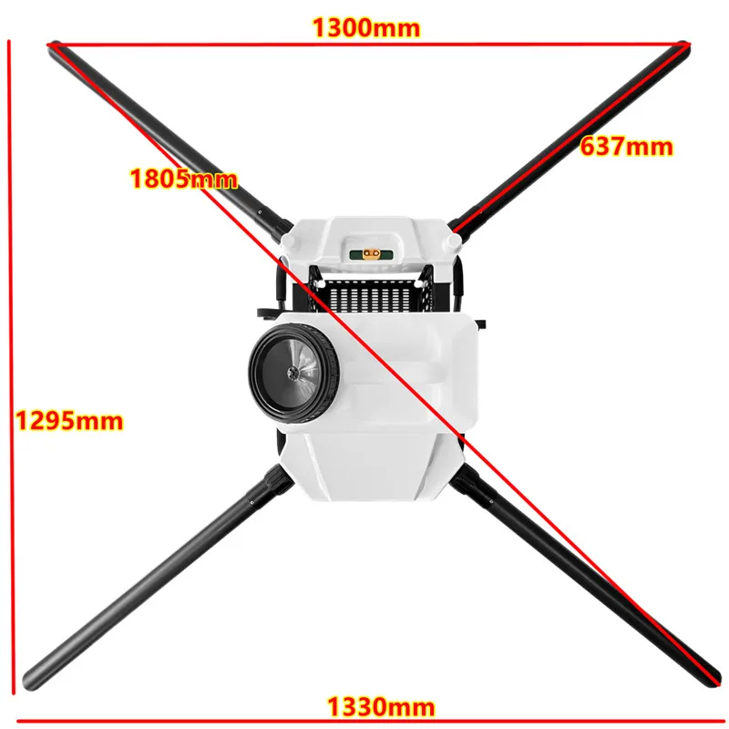 XAERO H1500 20L 20kg Faltbarer Rahmen für Hobbywing X9 Plus Sprüh-Landwirtschafts-UAV – Detail 6