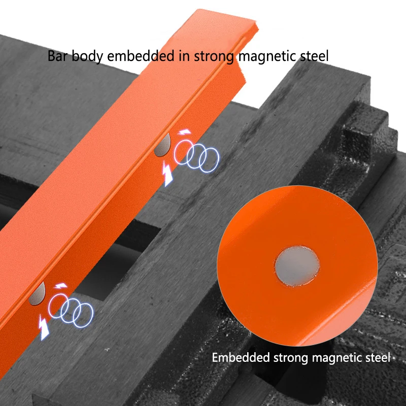 2pcs 4 Inch Magnetic Soft Pad Jaw Rubber For Metal Vise Bench Machine Tools For Metal Vise Bench Machine Tools