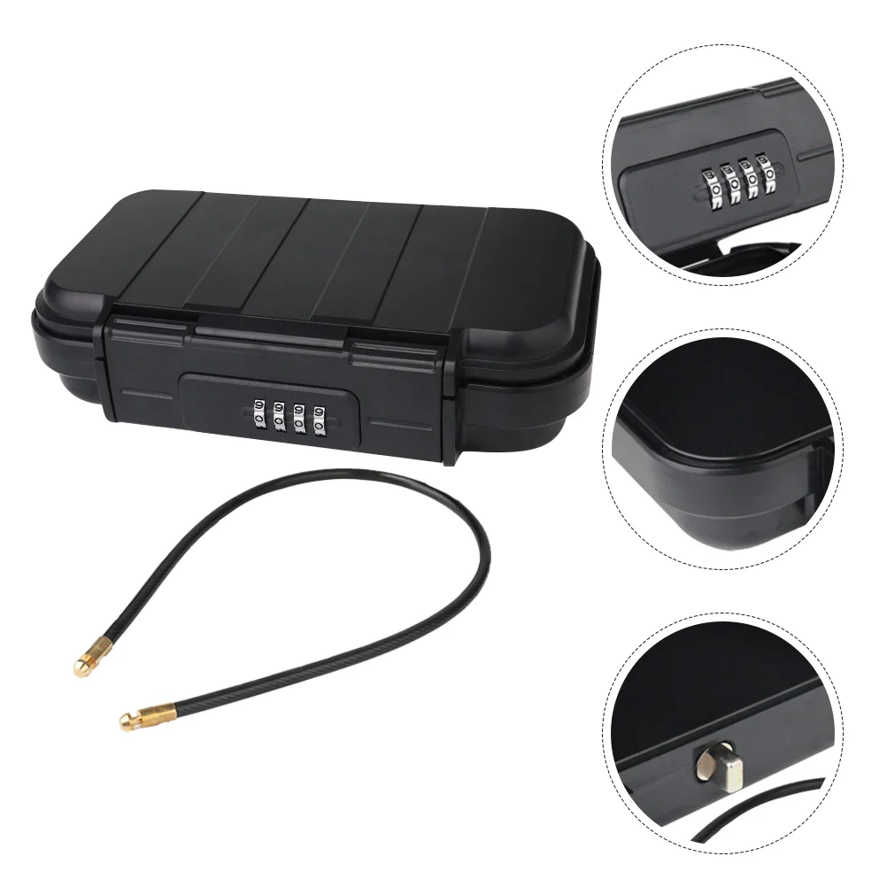 Travel Beach Storage Box Safe for Valuables and Phone Portable Stable Money Case