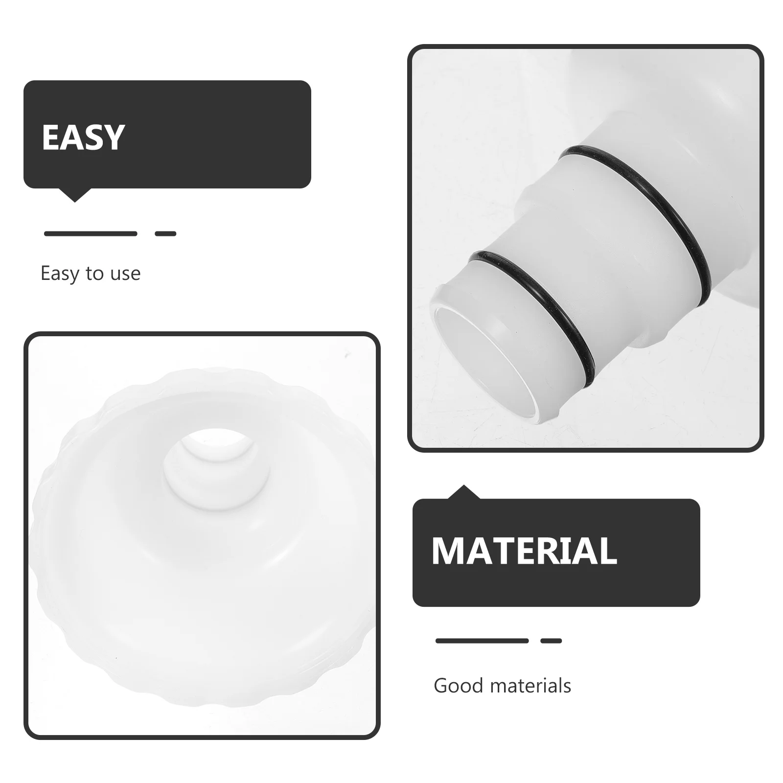 

Hose Quick Connector Plastic Adapter For Pool Drain Pump Replacement Leakproof Spa Fittings Pool Supplies Hose Connect